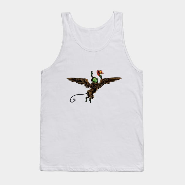 Wizard of Oz Flying Monkey Tank Top by MasterpieceCafe